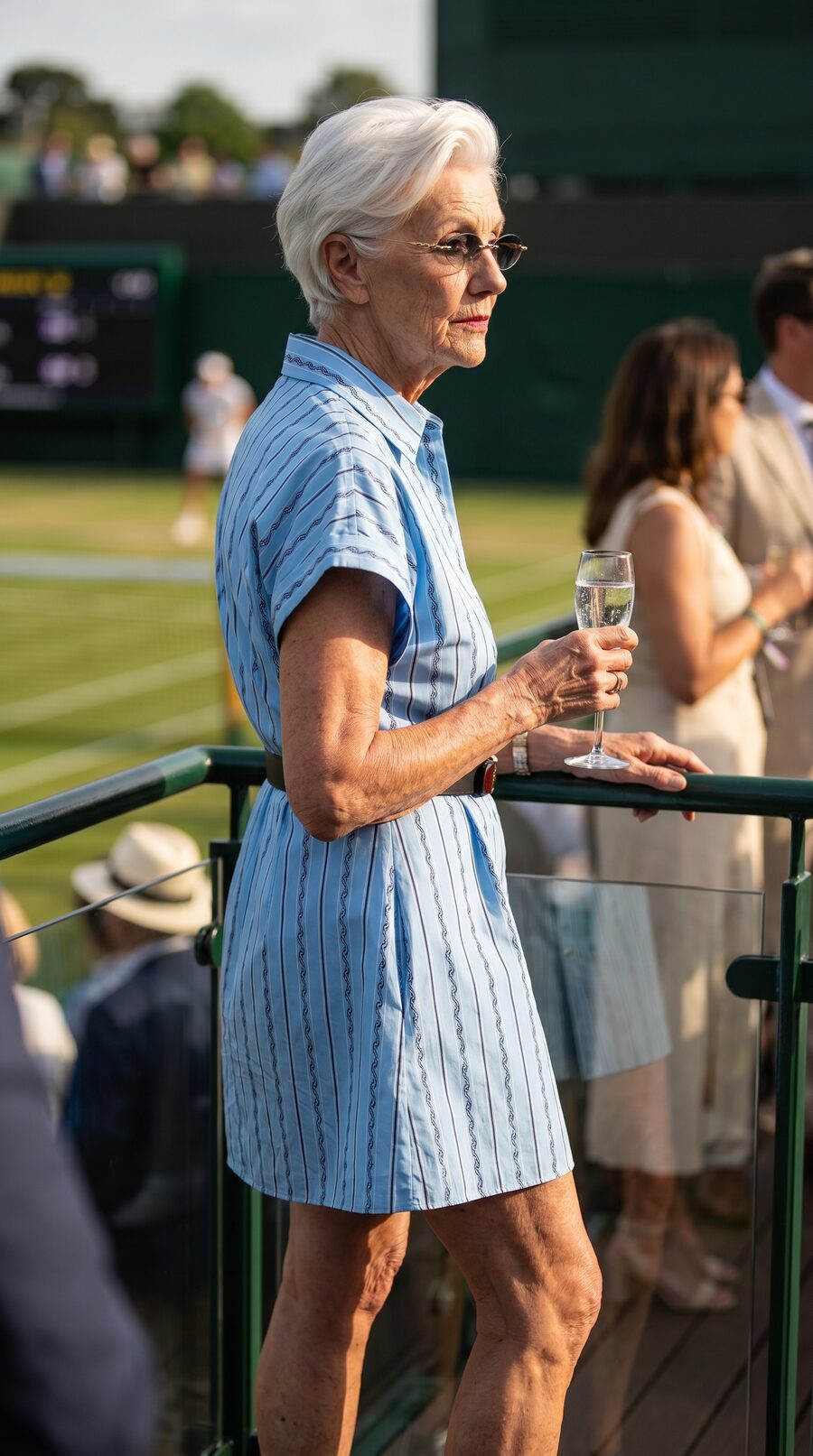 Mrs. G at Wimbledon